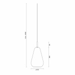 Anoli 1 Pendel Medium Nordic Gold/Gold Anoli 1 Pendel Medium Nordic Gold/Gold