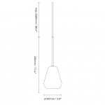 Anoli Spot Pendel Black/Black Anoli Spot Pendel Black/Black