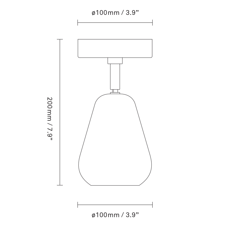Anoli Spot Surface Taklampa/Vägglampa Black/Black