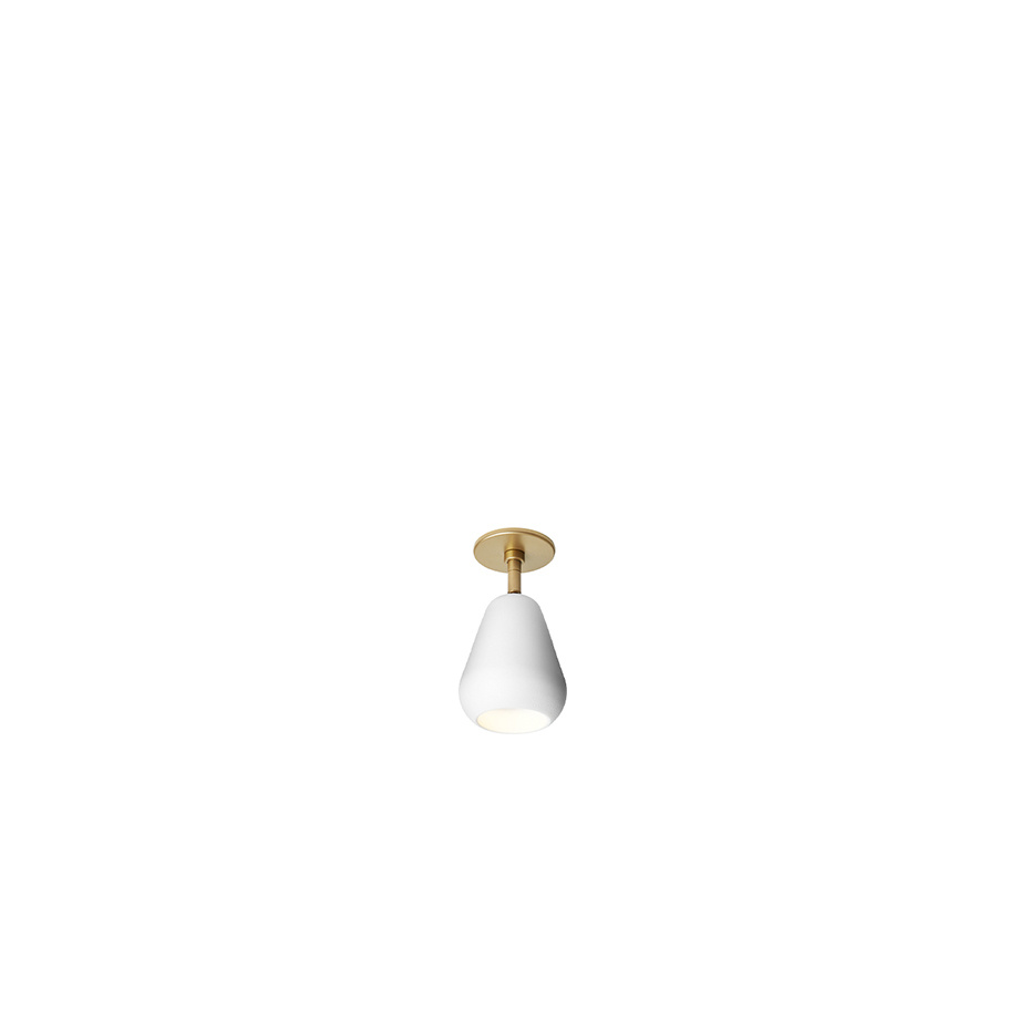 Anoli Spot Recessed Taklampa/Vägglampa Nordic Gold/White