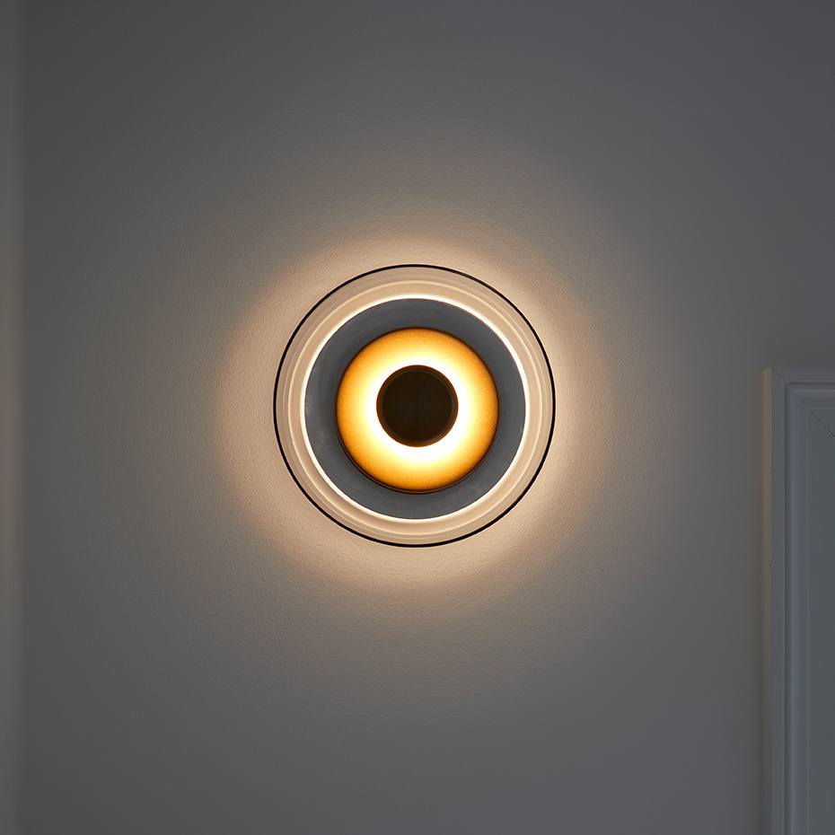 Blossi Tak/Vägg Nordic Gold/Clear V2