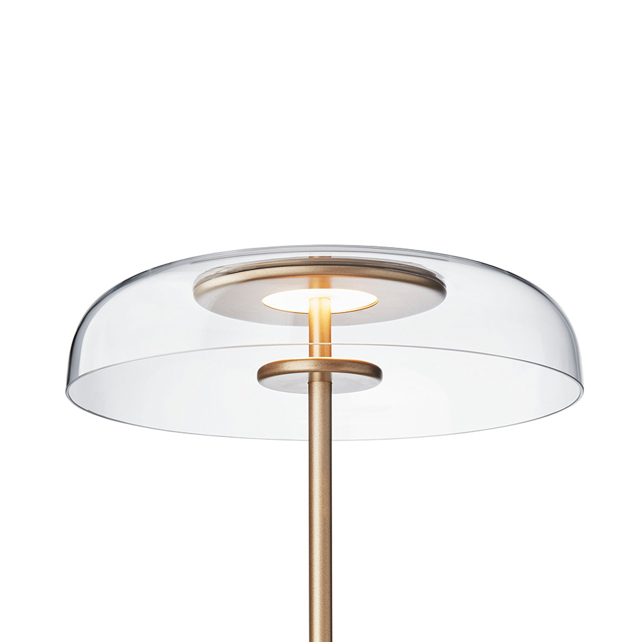 Blossi Golvlampa Ø29 Nordic Gold/Clear V2
