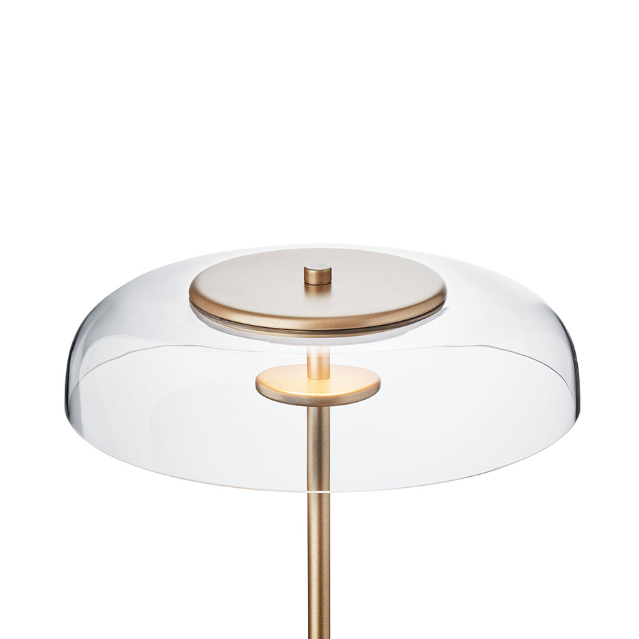 Blossi Golvlampa Ø29 Nordic Gold/Clear V2