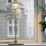 Blossi Bordslampa Nordic Gold/Clear V2 Blossi Bordslampa Nordic Gold/Clear V2
