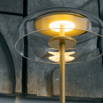 Blossi Bordslampa Nordic Gold/Clear V2 Blossi Bordslampa Nordic Gold/Clear V2