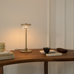 Blossi Bordslampa Small Nordic Gold/Clear V2 Blossi Bordslampa Small Nordic Gold/Clear V2