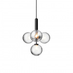 Miira 4 Ljuskrona Rock Grey/Optic Clear Miira 4 Ljuskrona Rock Grey/Optic Clear