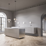 Miira 4 Ljuskrona Rock Grey/Optic Clear Miira 4 Ljuskrona Rock Grey/Optic Clear