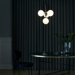 Miira 4 Ljuskrona Rock Grey/Opal White Miira 4 Ljuskrona Rock Grey/Opal White