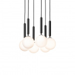 Miira 6 Ljuskrona Rock Grey/Opal White Miira 6 Ljuskrona Rock Grey/Opal White