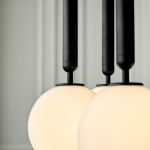 Miira 6 Ljuskrona Rock Grey/Opal White Miira 6 Ljuskrona Rock Grey/Opal White