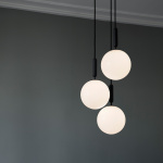 Miira 3 Ljuskrona Large Rock Grey/Opal White Miira 3 Ljuskrona Large Rock Grey/Opal White