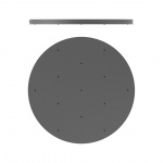 Miira 13 Ljuskrona Large Rock Grey/Optic Clear Miira 13 Ljuskrona Large Rock Grey/Optic Clear