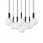 Miira 13 Ljuskrona Large Rock Grey/Opal White Miira 13 Ljuskrona Large Rock Grey/Opal White