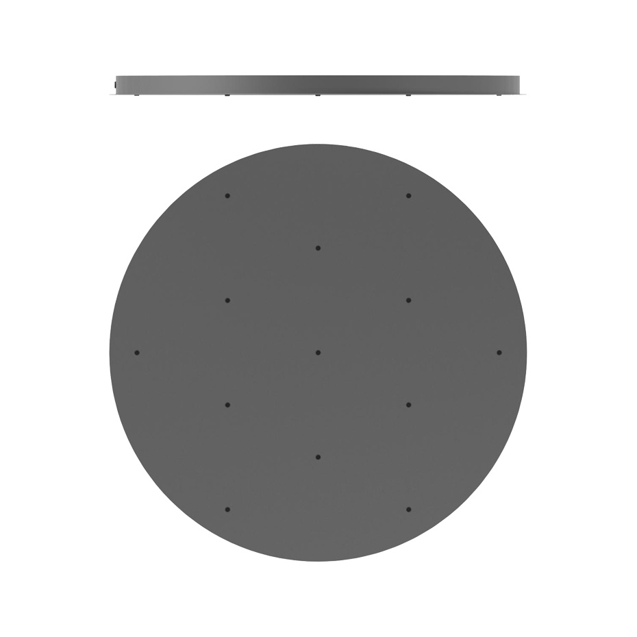 Miira 13 Ljuskrona Large Rock Grey/Opal White