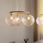 Miira 3 Circular Ljuskrona Brass/Optic Clear Miira 3 Circular Ljuskrona Brass/Optic Clear