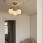 Miira 3 Circular Ljuskrona Brass/Opal White Miira 3 Circular Ljuskrona Brass/Opal White