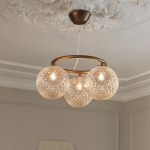 Miira 3 Circular Ljuskrona Dark Bronze/Optic Clear Miira 3 Circular Ljuskrona Dark Bronze/Optic Clear