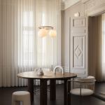 Miira 3 Circular Ljuskrona Dark Bronze/Opal White Miira 3 Circular Ljuskrona Dark Bronze/Opal White