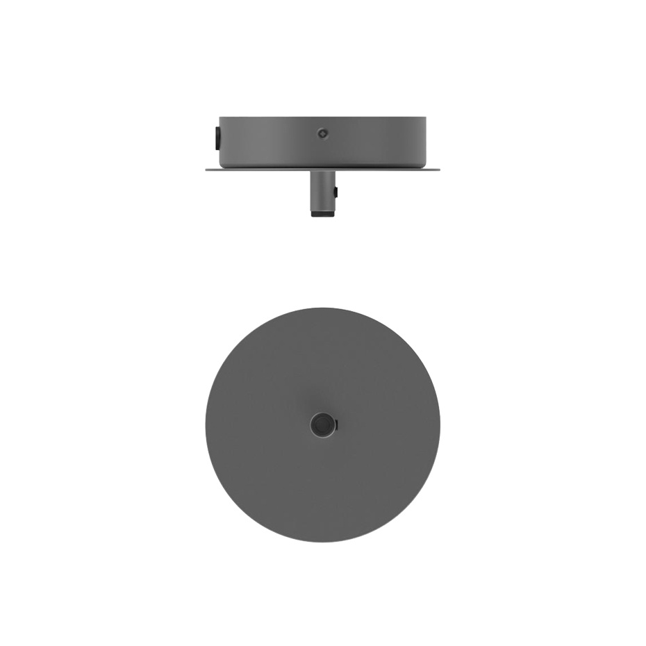 Miira 1 Pendel Large Rock Grey/Optic Clear