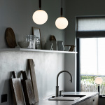 Miira 1 Pendel Large Rock Grey/Opal White Miira 1 Pendel Large Rock Grey/Opal White