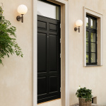 Miira Vägglampa Outdoor Dark Bronze/Opal White IP54 Miira Vägglampa Outdoor Dark Bronze/Opal White IP54