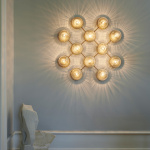 Liila 12 Tak/Vägg Nordic Gold/Optic Clear Liila 12 Tak/Vägg Nordic Gold/Optic Clear