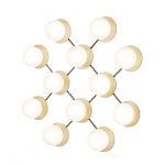 Liila 12 Tak/Vägg Nordic Gold/Opal White Liila 12 Tak/Vägg Nordic Gold/Opal White