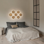 Liila 7 Tak/Vägg Nordic Gold/Optic Clear Liila 7 Tak/Vägg Nordic Gold/Optic Clear