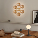 Liila Star Tak/Vägg Nordic Gold/Optic Clear Liila Star Tak/Vägg Nordic Gold/Optic Clear