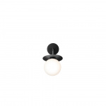 Liila Vägglampa Outdoor Black/Opal White IP54 Liila Vägglampa Outdoor Black/Opal White IP54