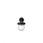 Liila Vägglampa Outdoor Black/Optic Clear IP54 Liila Vägglampa Outdoor Black/Optic Clear IP54