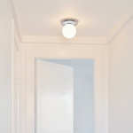 Liila 1 Tak/Vägg Medium Light Silver/Opal White IP44 Liila 1 Tak/Vägg Medium Light Silver/Opal White IP44