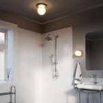 Liila 1 Tak/Vägg Large Nordic Gold/Opal White IP44 Liila 1 Tak/Vägg Large Nordic Gold/Opal White IP44