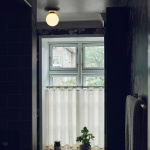 Liila 1 Tak/Vägg Large Nordic Gold/Opal White IP44 Liila 1 Tak/Vägg Large Nordic Gold/Opal White IP44