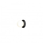 Liila 1 Tak/Vägg Medium Black/Opal White IP44 Liila 1 Tak/Vägg Medium Black/Opal White IP44