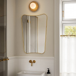 Liila Muuse Tak/Vägg Small Nordic Gold/Opal White IP44 Liila Muuse Tak/Vägg Small Nordic Gold/Opal White IP44