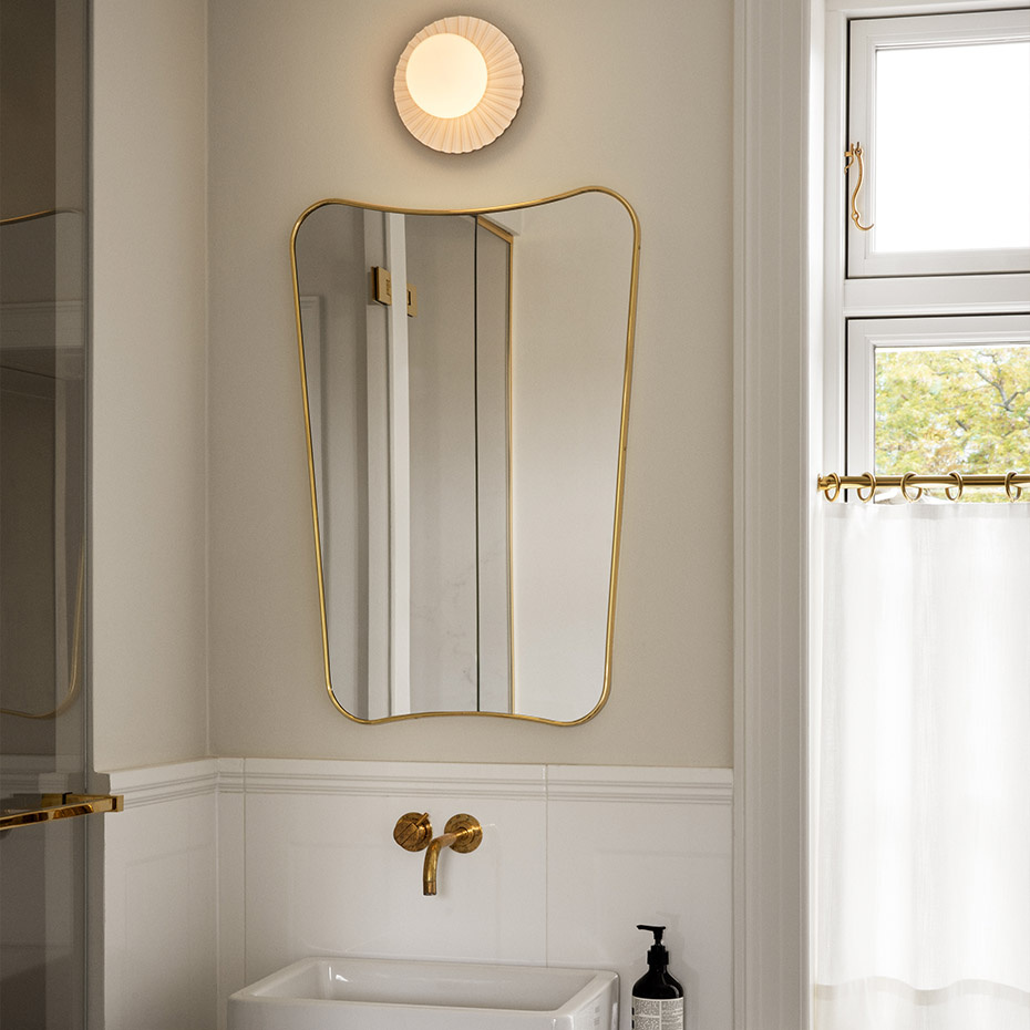 Liila Muuse Tak/Vägg Small White/Opal White IP44