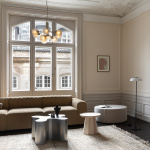 Apiales 9 Ljuskrona Brushed Brass/Optic Gold Apiales 9 Ljuskrona Brushed Brass/Optic Gold