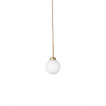 Apiales 1 Pendel Brushed Brass/Opal White Apiales 1 Pendel Brushed Brass/Opal White