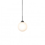 Apiales 1 Pendel Large Satin Black/Opal White Apiales 1 Pendel Large Satin Black/Opal White
