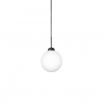 Apiales 1 Pendel Large Satin Black/Opal White Apiales 1 Pendel Large Satin Black/Opal White