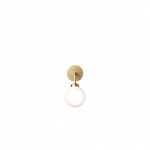 Apiales Vägglampa Brushed Brass/Opal White Apiales Vägglampa Brushed Brass/Opal White