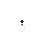 Apiales Vägglampa Satin Black/Opal White Direktmontage Apiales Vägglampa Satin Black/Opal White Direktmontage