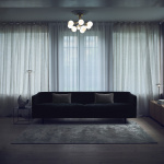 Apiales 9 Ljuskrona Tak Brushed Brass/Opal White Apiales 9 Ljuskrona Tak Brushed Brass/Opal White