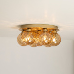 Apiales 7 Taklampa Brushed Brass/Optic Gold Apiales 7 Taklampa Brushed Brass/Optic Gold