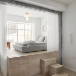 Rizzatto 42 Taklampa Satin Brass/Opal White Rizzatto 42 Taklampa Satin Brass/Opal White