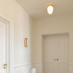 Rizzatto 171 Plafond Satin Brass/Opal White Rizzatto 171 Plafond Satin Brass/Opal White