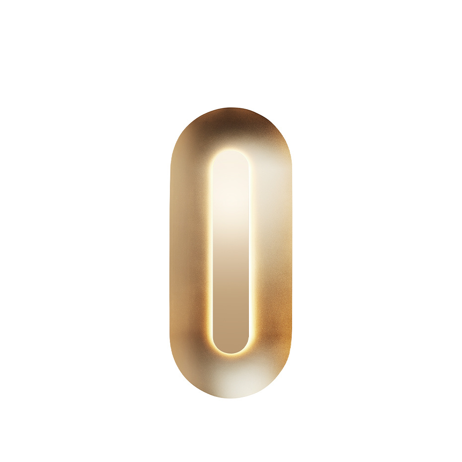 Sasi Vägglampa Large Brass