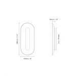 Sasi Vägglampa Small Silver Sasi Vägglampa Small Silver